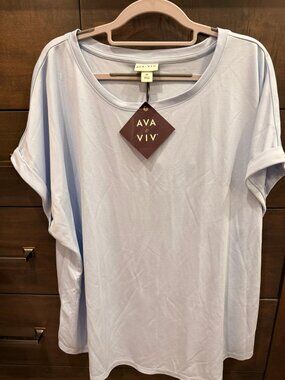 new 'Ava & Viv' Shirt - 3X
